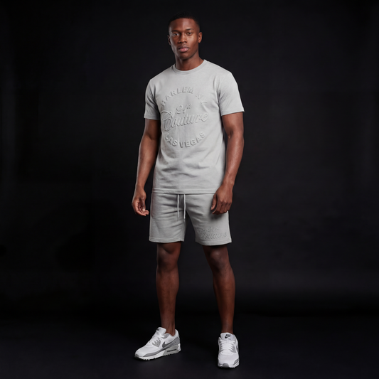 21st 3D Embossed ShortSet