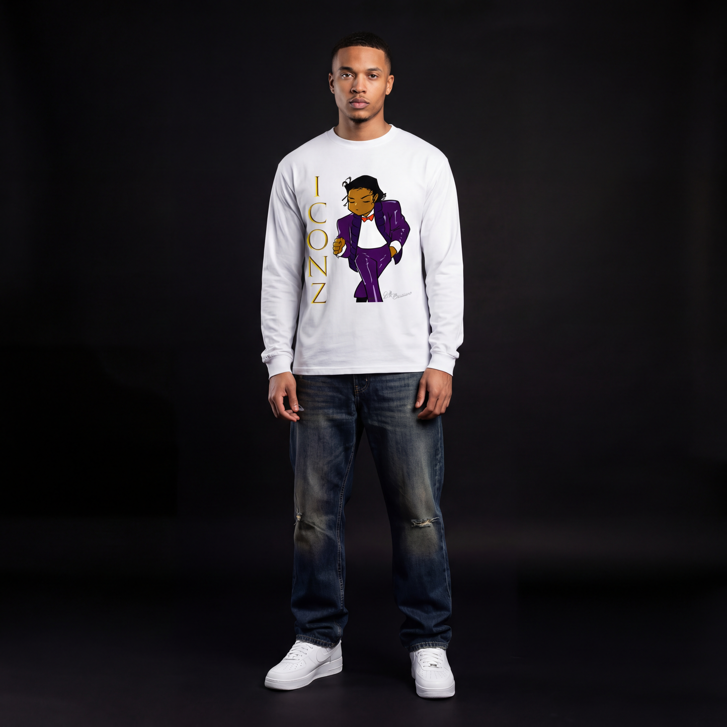 The King Long Sleeve T-Shirt